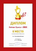 8 место в ежегодном рейтинге SMM-агентств (сфера: Спорт, развлечения, досуг) | Россия