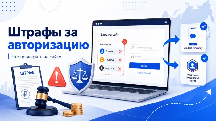 Штрафы за авторизацию через Google и Apple ID: что проверить владельцам сайтов